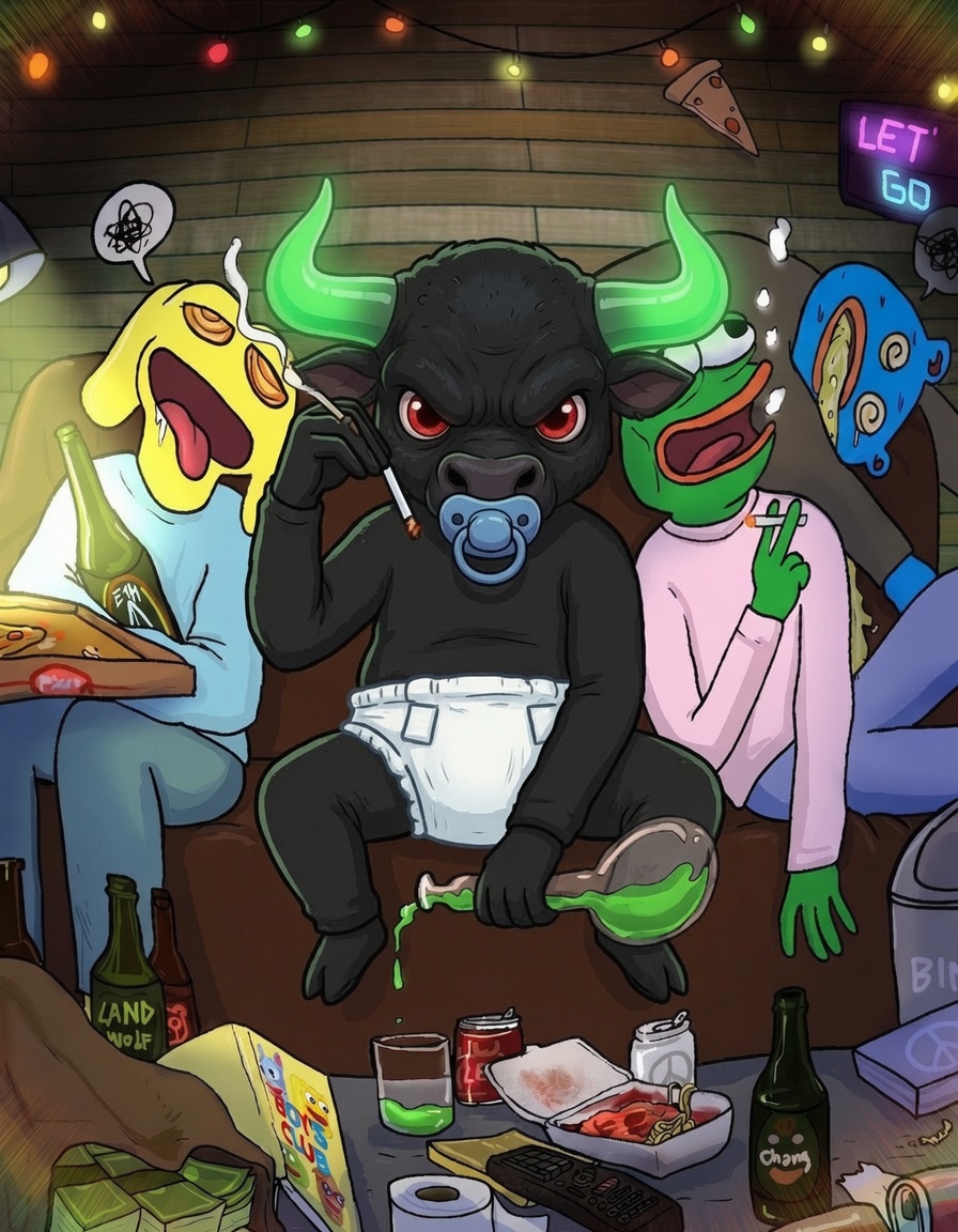 Bull art